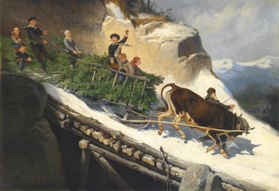 Peasant Sleigh from Salzburg by Anton Strassgschwandtner